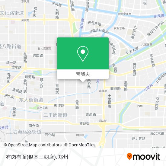 有肉有面(银基王朝店)地图