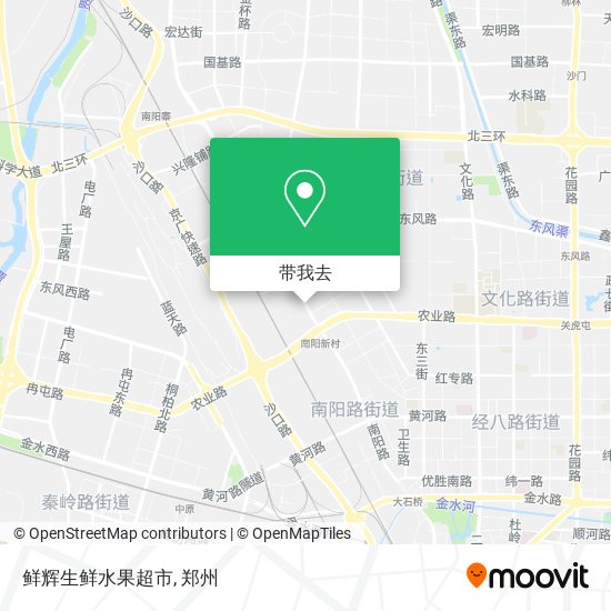 鲜辉生鲜水果超市地图