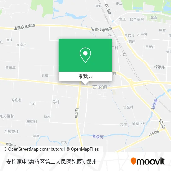 安梅家电(惠济区第二人民医院西)地图