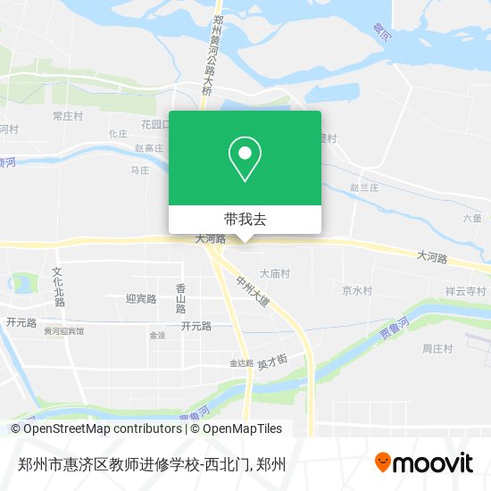 郑州市惠济区教师进修学校-西北门地图