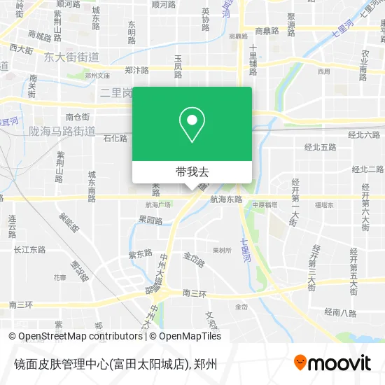 镜面皮肤管理中心(富田太阳城店)地图