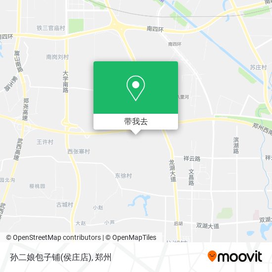 孙二娘包子铺(侯庄店)地图