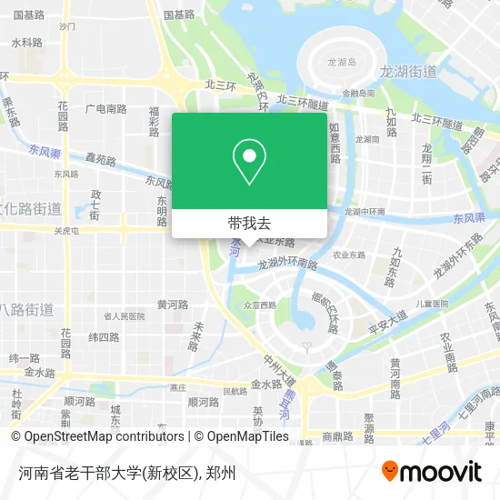 河南省老干部大学(新校区)地图