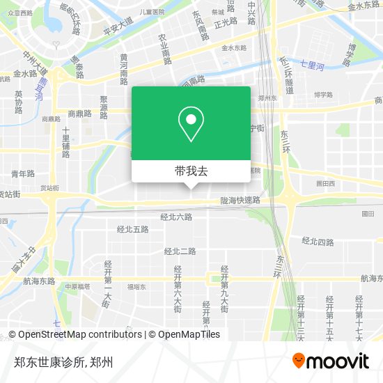 郑东世康诊所地图