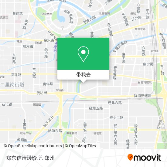 郑东信清逊诊所地图