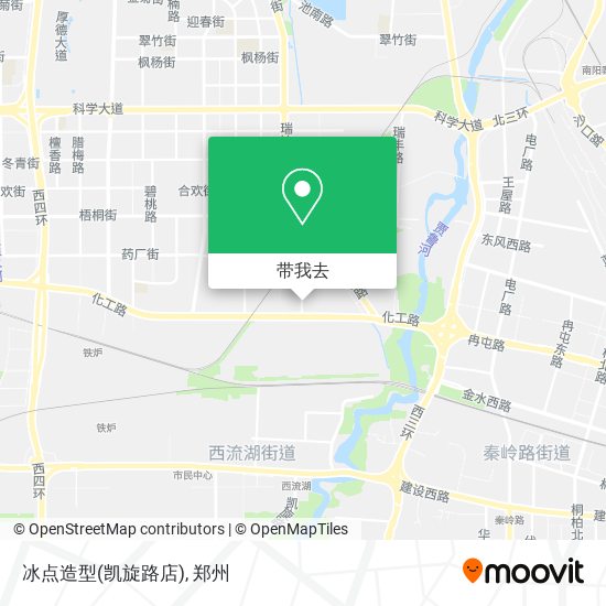 冰点造型(凯旋路店)地图