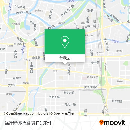 福禄街/东周路(路口)地图