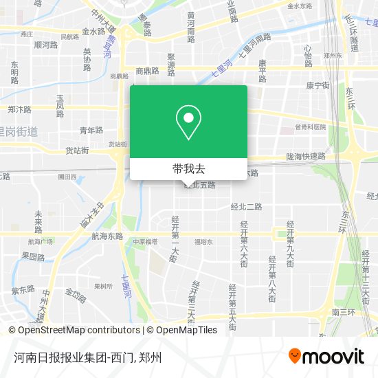 河南日报报业集团-西门地图