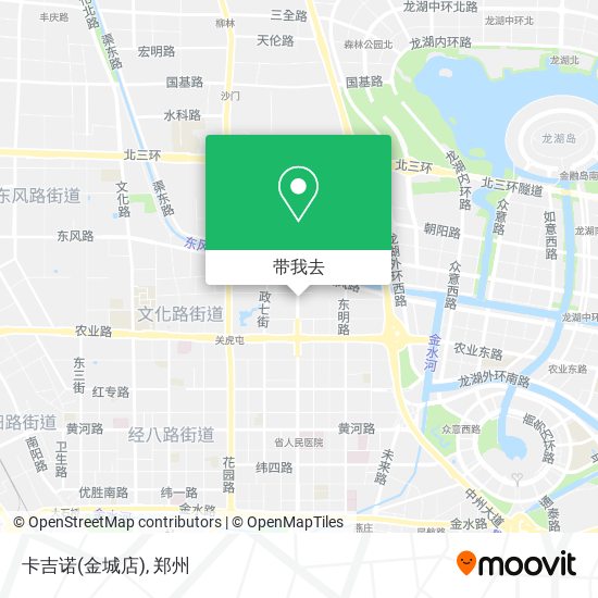 卡吉诺(金城店)地图