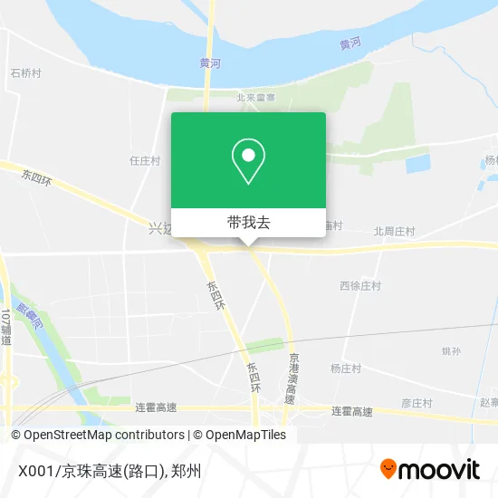 X001/京珠高速(路口)地图