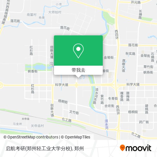 启航考研(郑州轻工业大学分校)地图