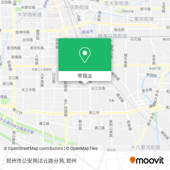 郑州市公安局洁云路分局地图