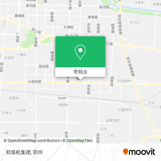 郑煤机集团地图