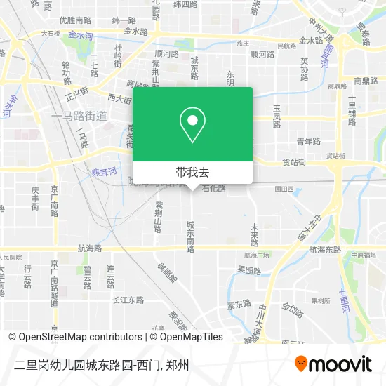 二里岗幼儿园城东路园-西门地图