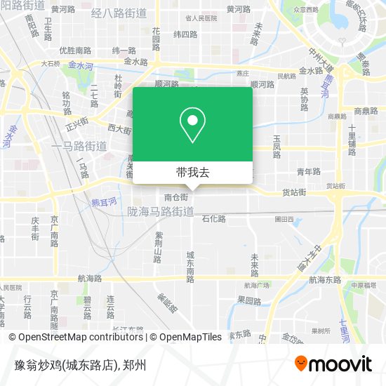 豫翁炒鸡(城东路店)地图