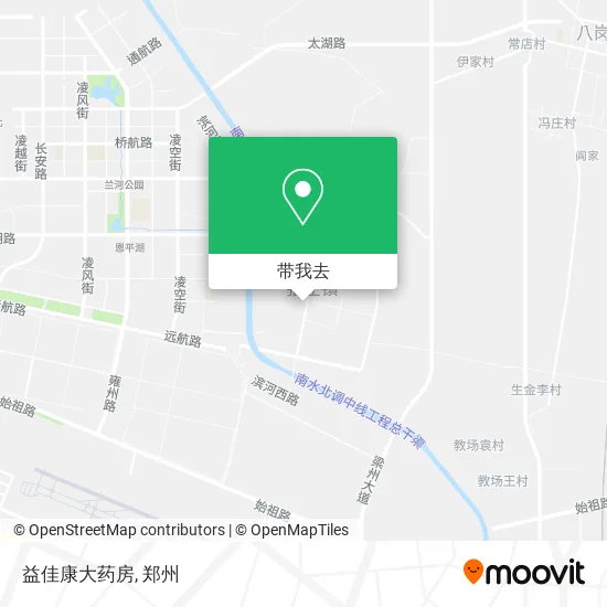 益佳康大药房地图
