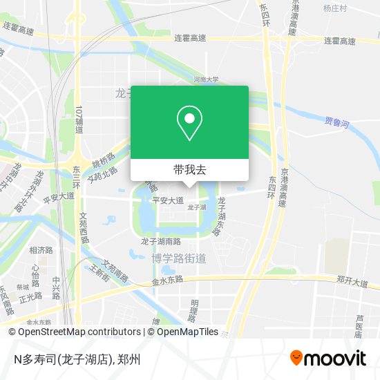 N多寿司(龙子湖店)地图
