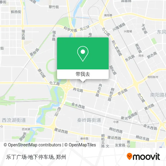 乐丁广场-地下停车场地图