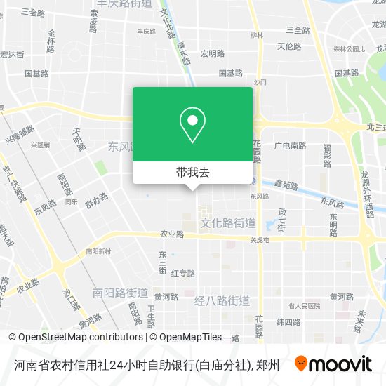 河南省农村信用社24小时自助银行(白庙分社)地图