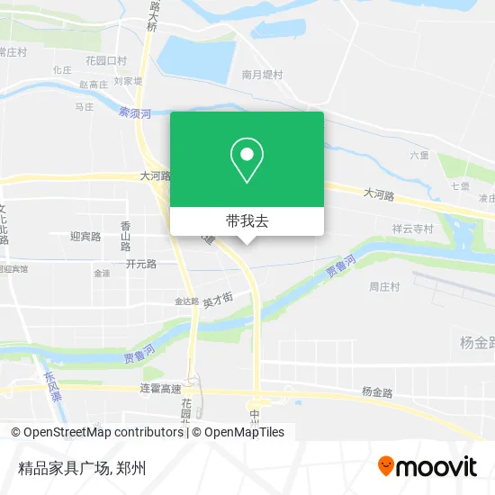 精品家具广场地图