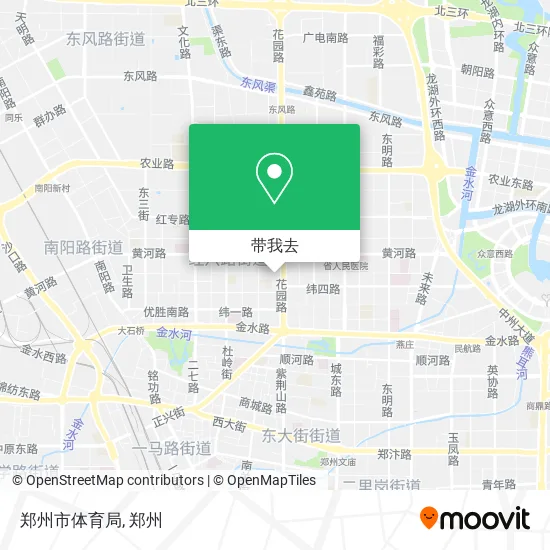 郑州市体育局地图