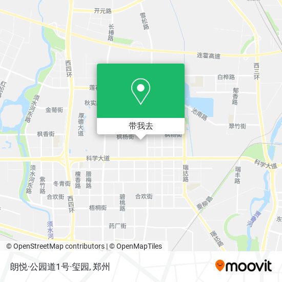 朗悦·公园道1号·玺园地图