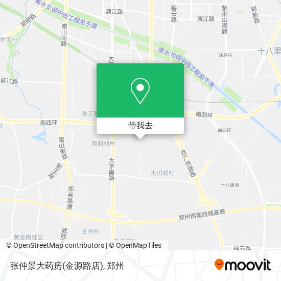 张仲景大药房(金源路店)地图