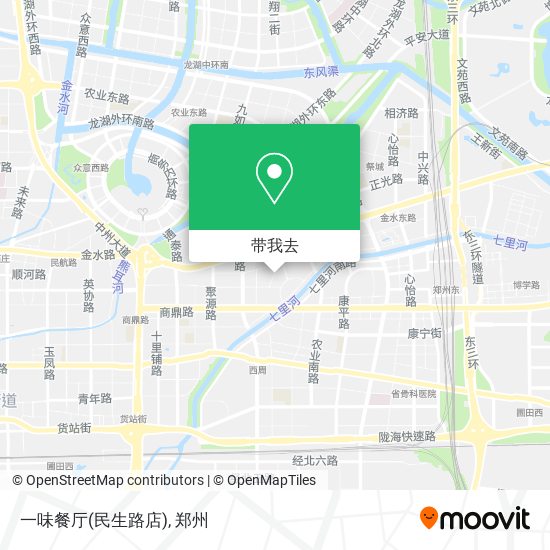 一味餐厅(民生路店)地图