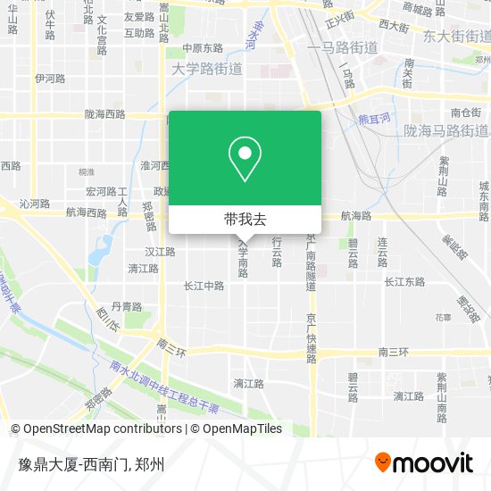 豫鼎大厦-西南门地图