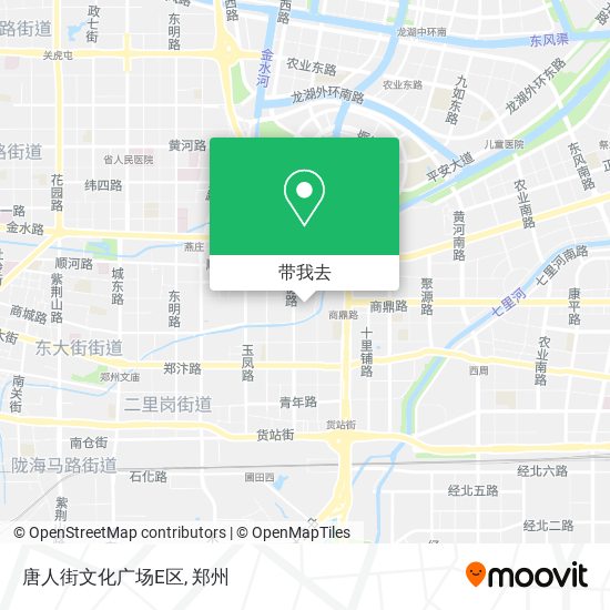 唐人街文化广场E区地图