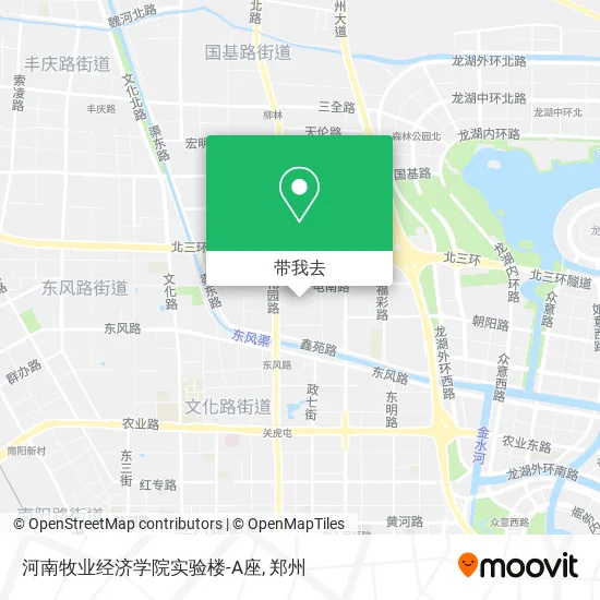 河南牧业经济学院实验楼-A座地图