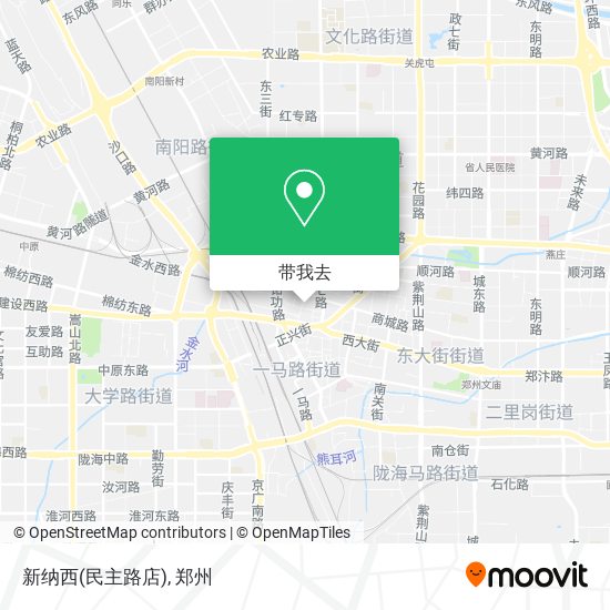 新纳西(民主路店)地图