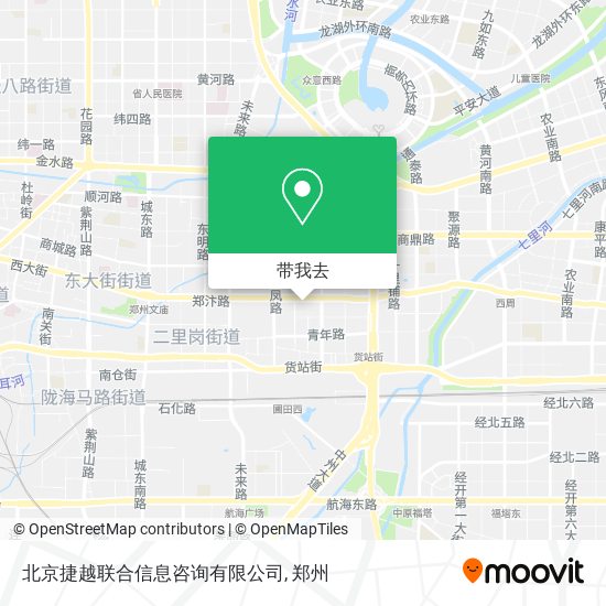 北京捷越联合信息咨询有限公司地图