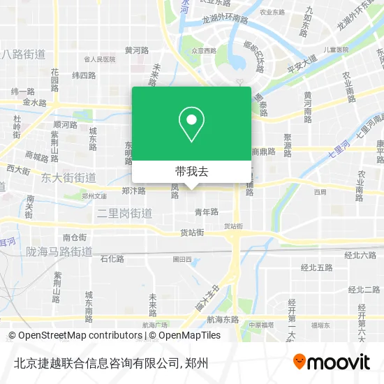 北京捷越联合信息咨询有限公司地图