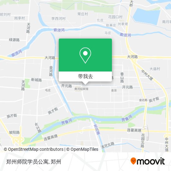 郑州师院学员公寓地图