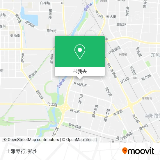 士雅琴行地图