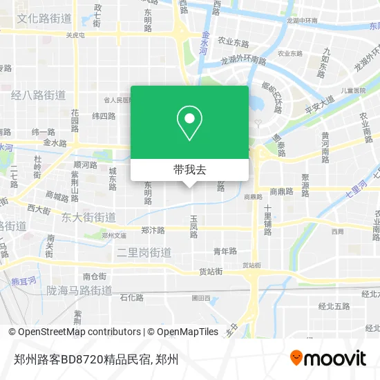 郑州路客BD8720精品民宿地图