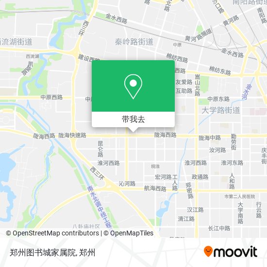 郑州图书城家属院地图