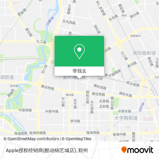 Apple授权经销商(酷动锦艺城店)地图