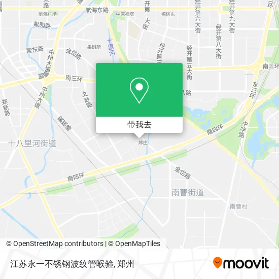 江苏永一不锈钢波纹管喉箍地图