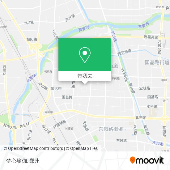 梦心瑜伽地图