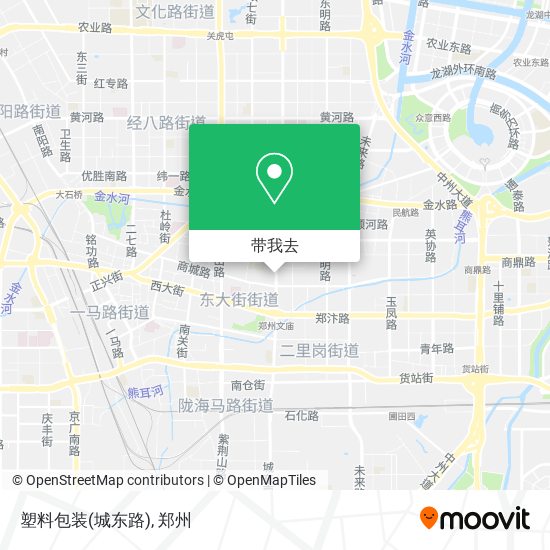 塑料包装(城东路)地图
