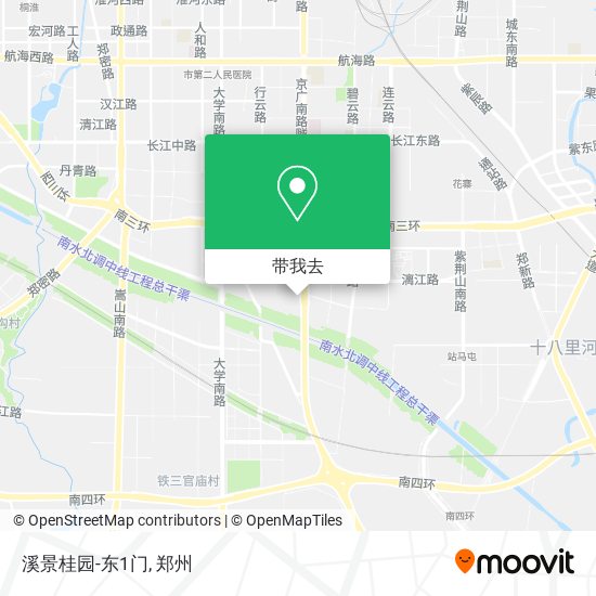 溪景桂园-东1门地图