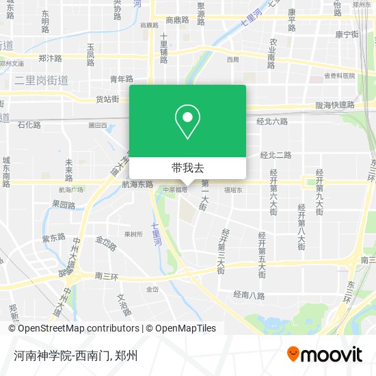 河南神学院-西南门地图