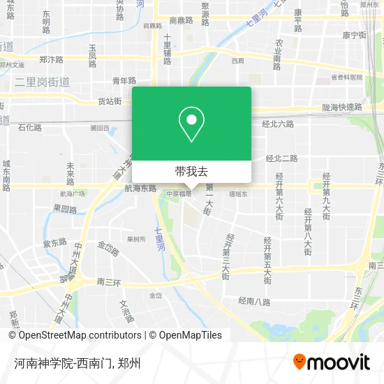 河南神学院-西南门地图