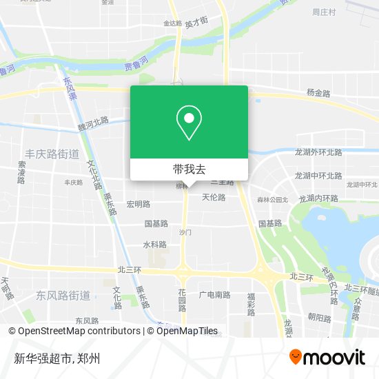 新华强超市地图