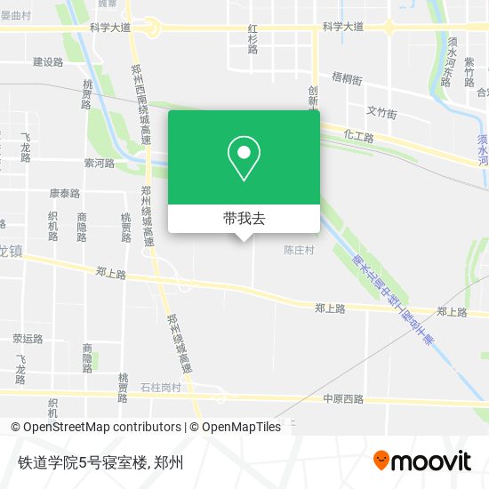 铁道学院5号寝室楼地图