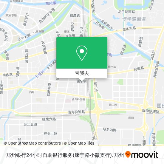 郑州银行24小时自助银行服务(康宁路小微支行)地图