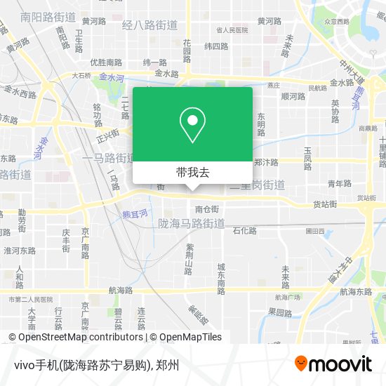 vivo手机(陇海路苏宁易购)地图