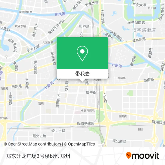 郑东升龙广场3号楼b座地图